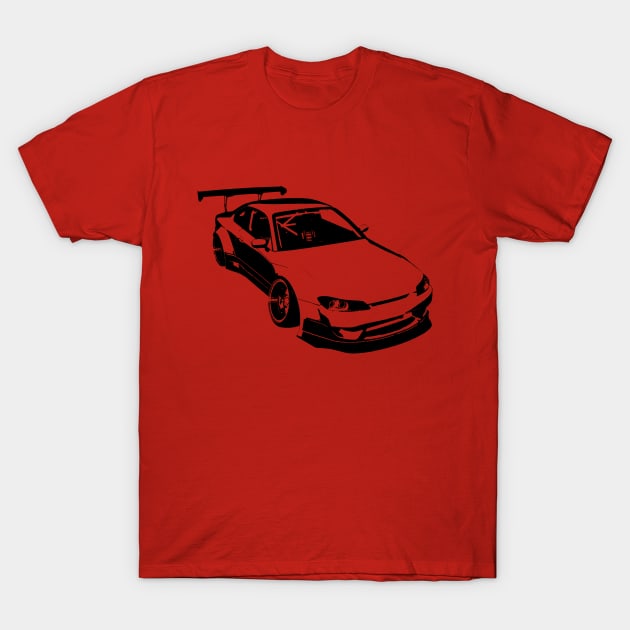 Nissan Silvia S15 T-Shirt by JDMzone